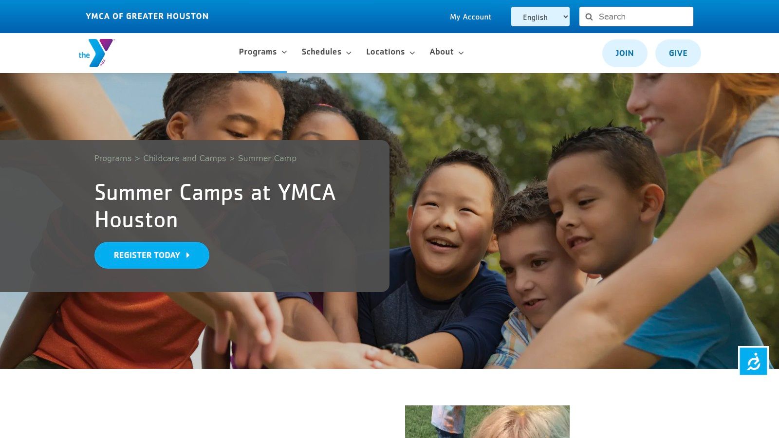 YMCA of Greater Houston – Summer Camp