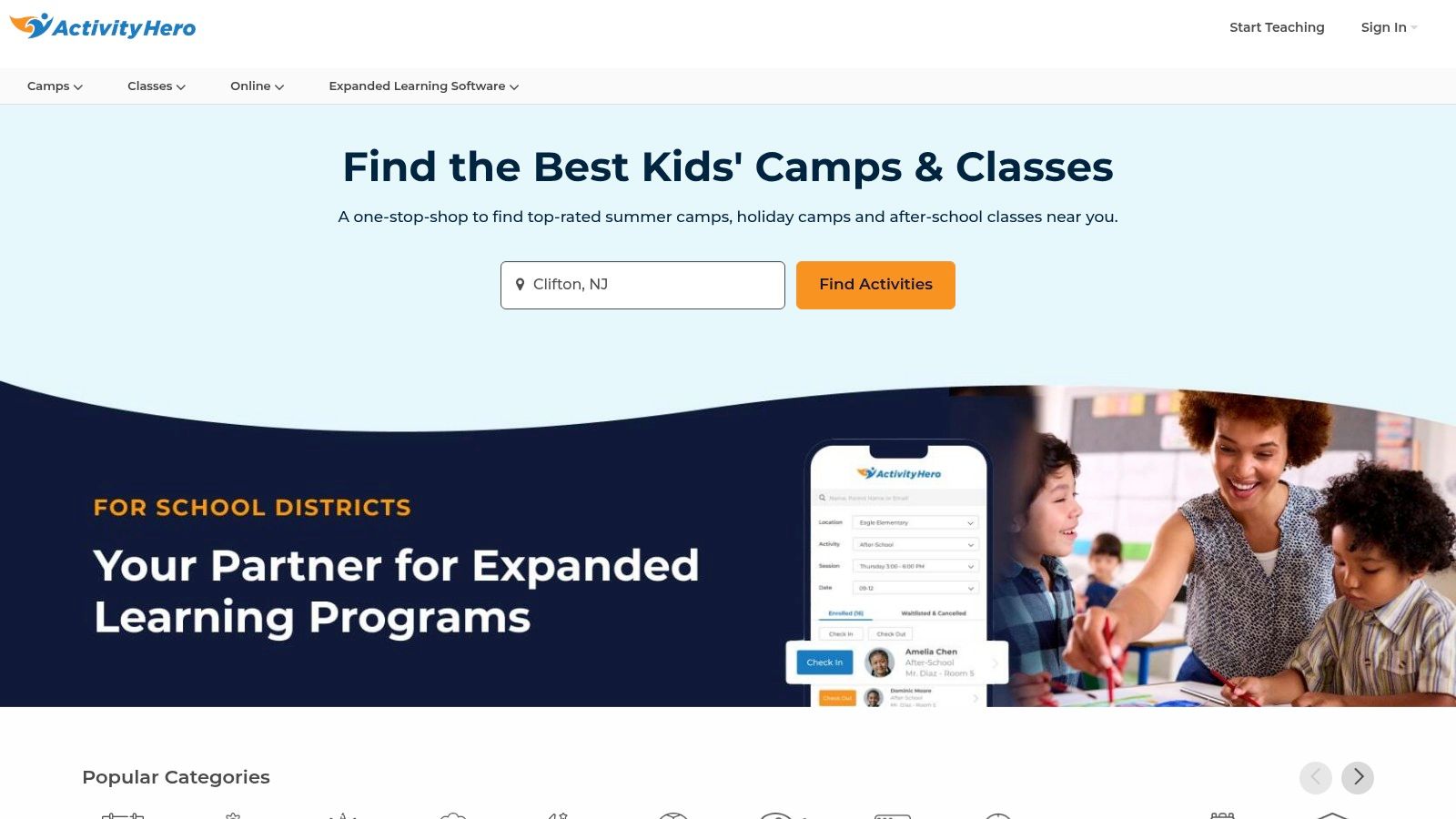 ActivityHero – Camp Marketplace