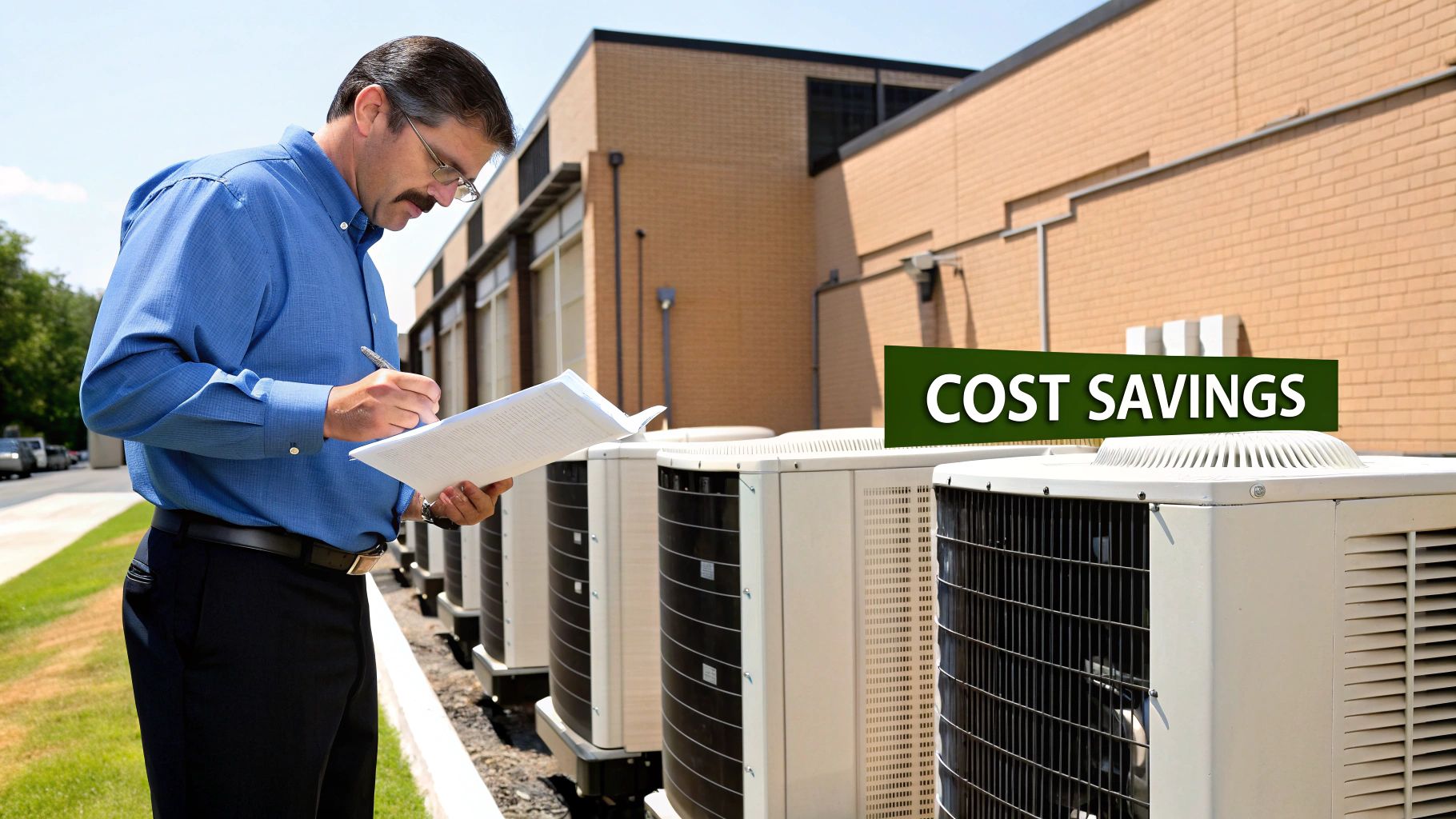 Commercial HVAC Maintenance Contracts Costs Savings