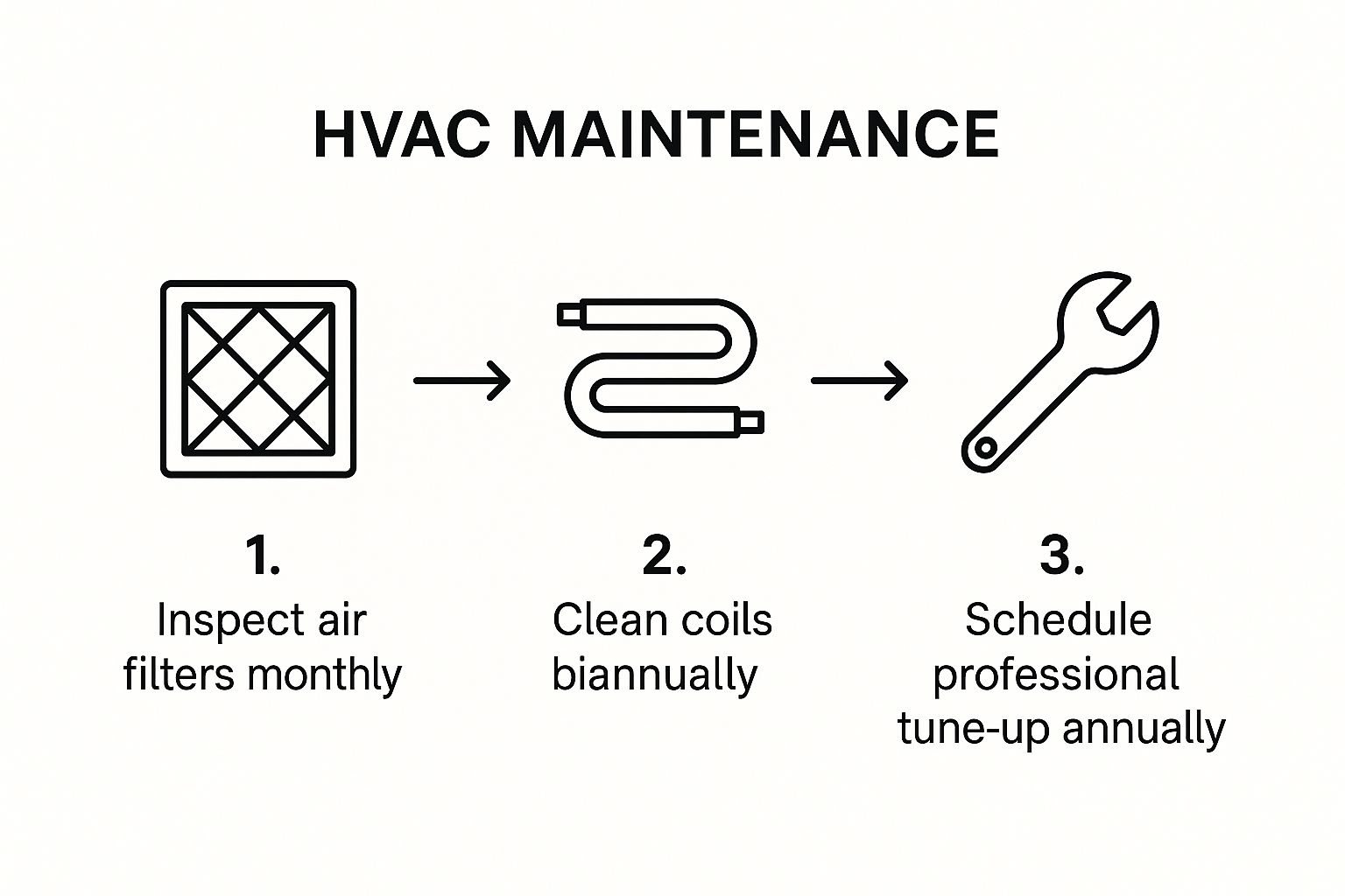 HVAC maintenance info graph