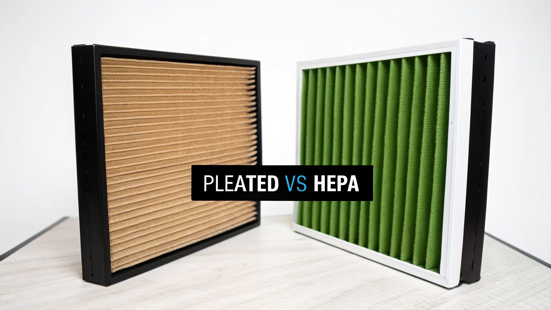 Pleated vs. HEPA Filters