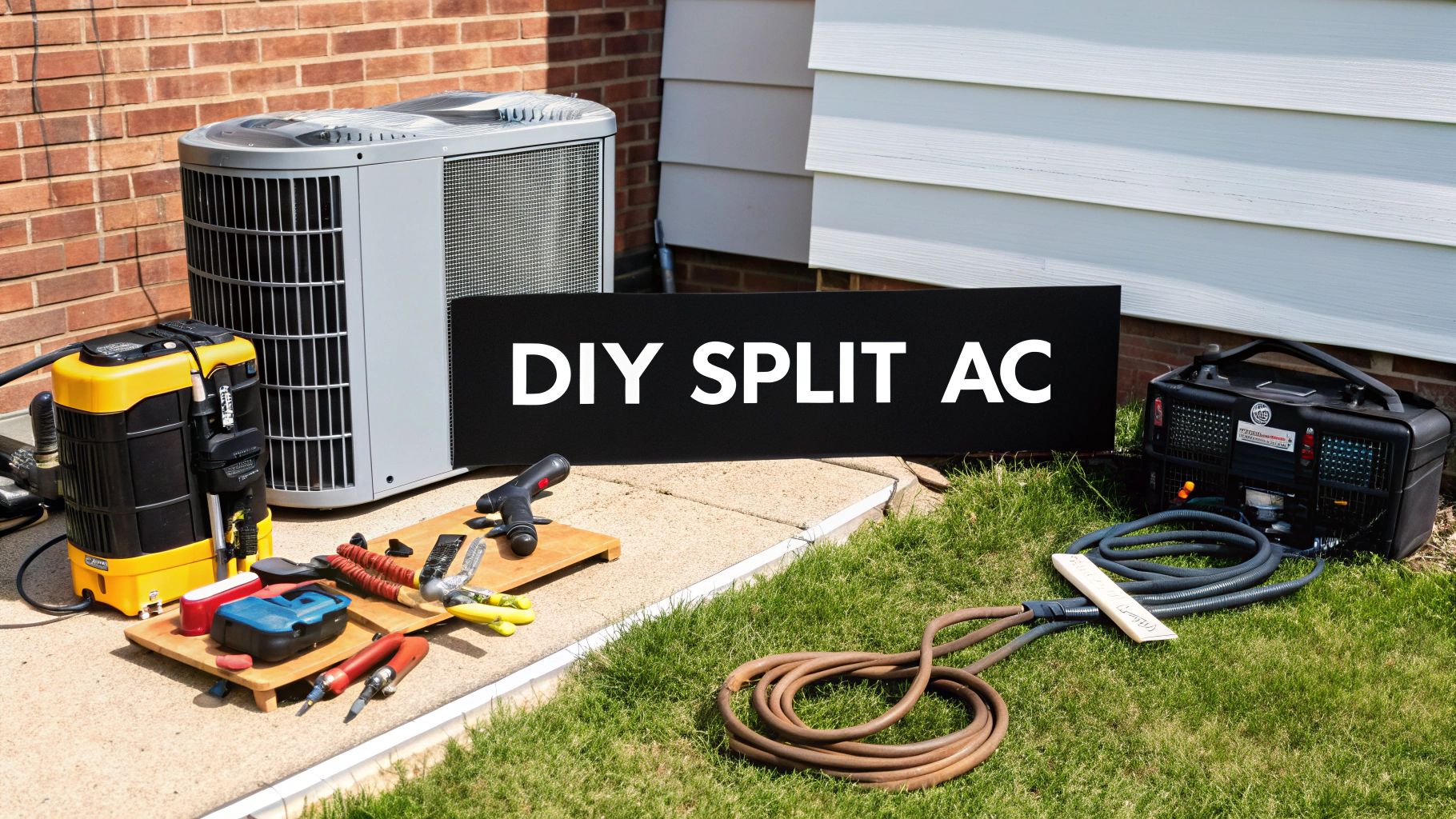 How to Install a Split AC System A DIY Homeowner's Guide