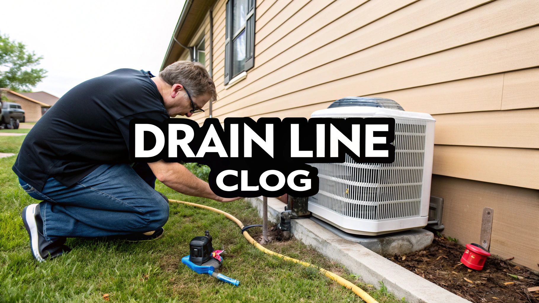 AC Condensation Drain Line Clogged? A Practical Homeowner's Guide