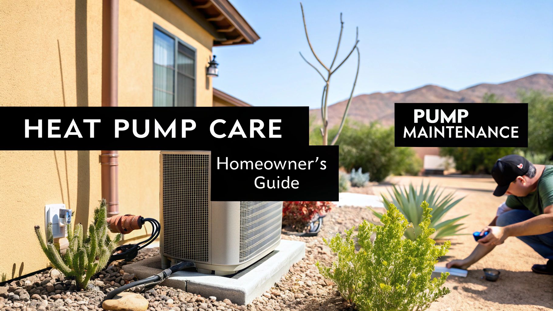 A Tucson Homeowner’s Guide to Heat Pump Maintenance