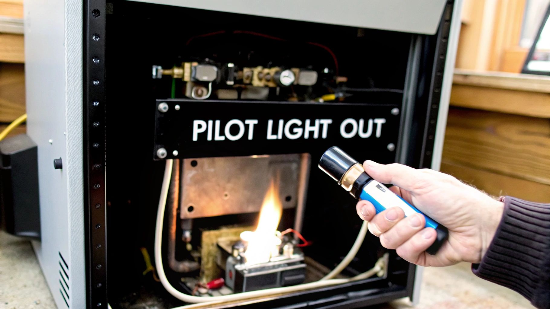 Fix: pilot light keeps going out on furnace, quick, safe fixes