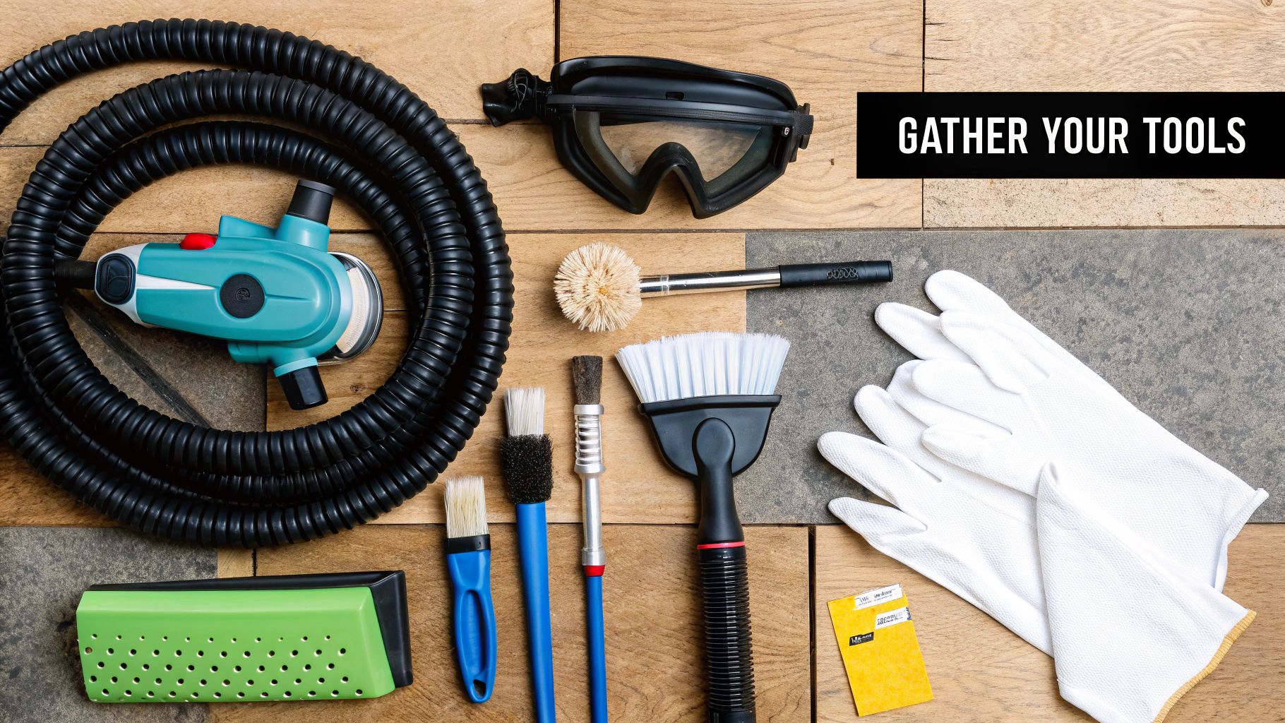 vent pipe cleaning tools