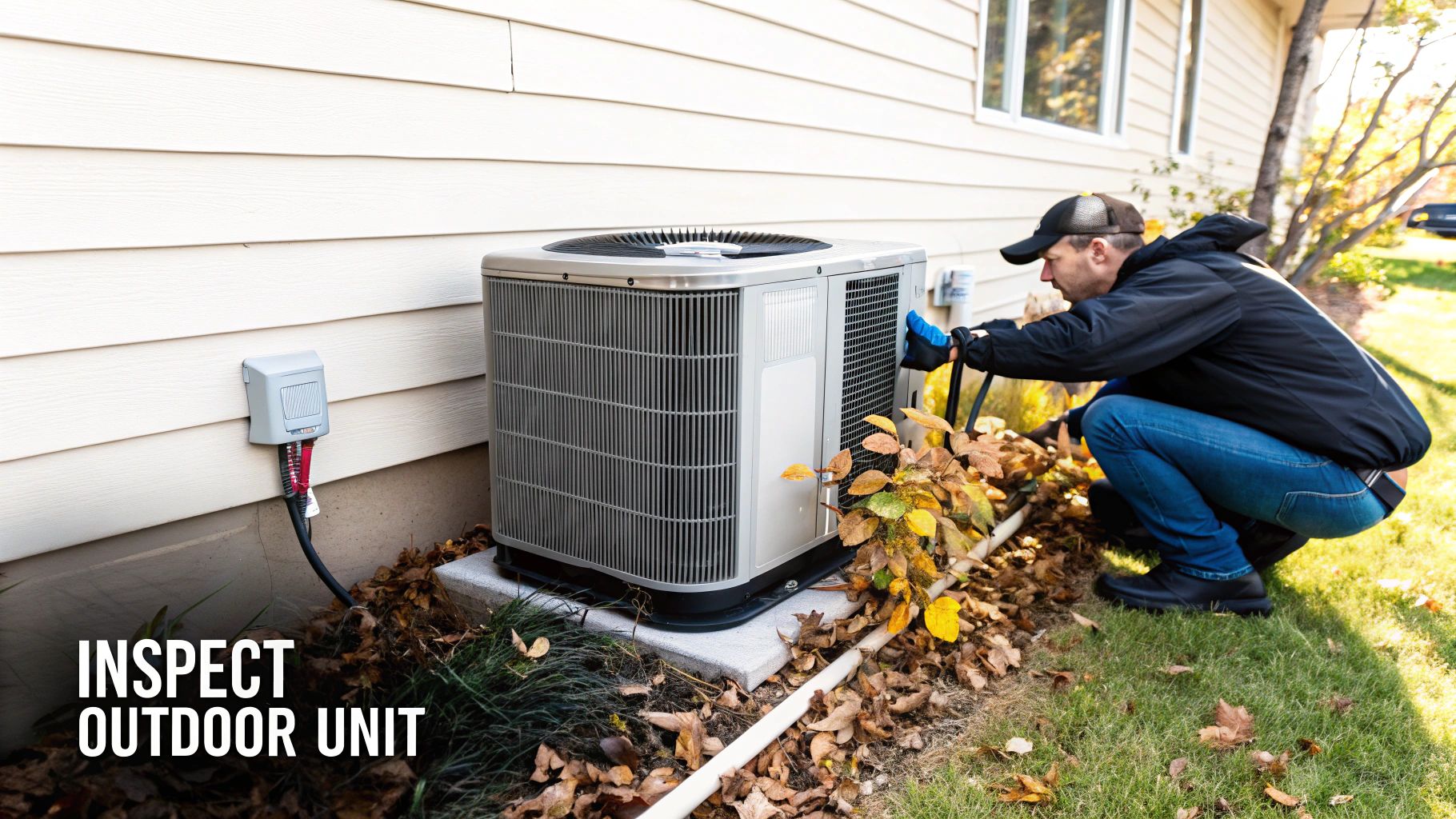 AC unit inspection