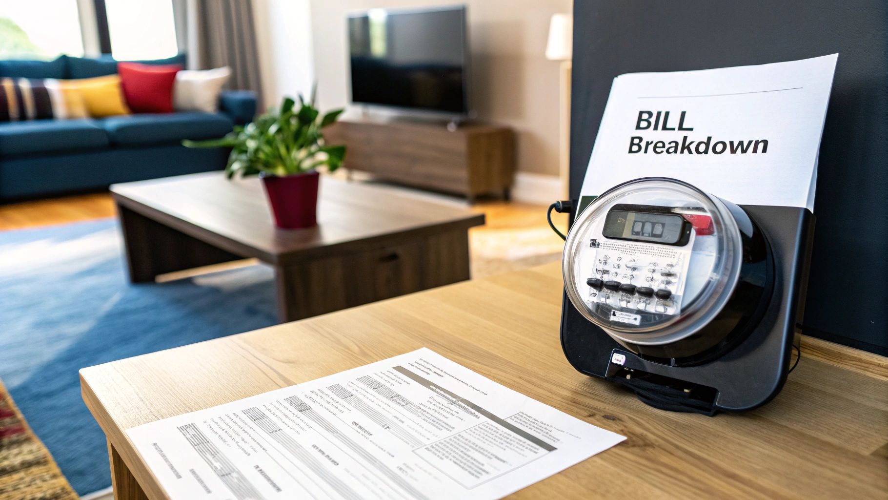 energy bill breakdown