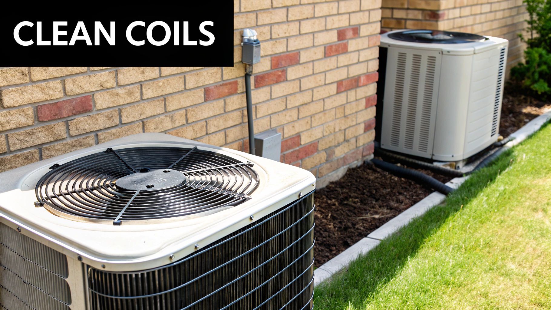 HVAC coil cleaning