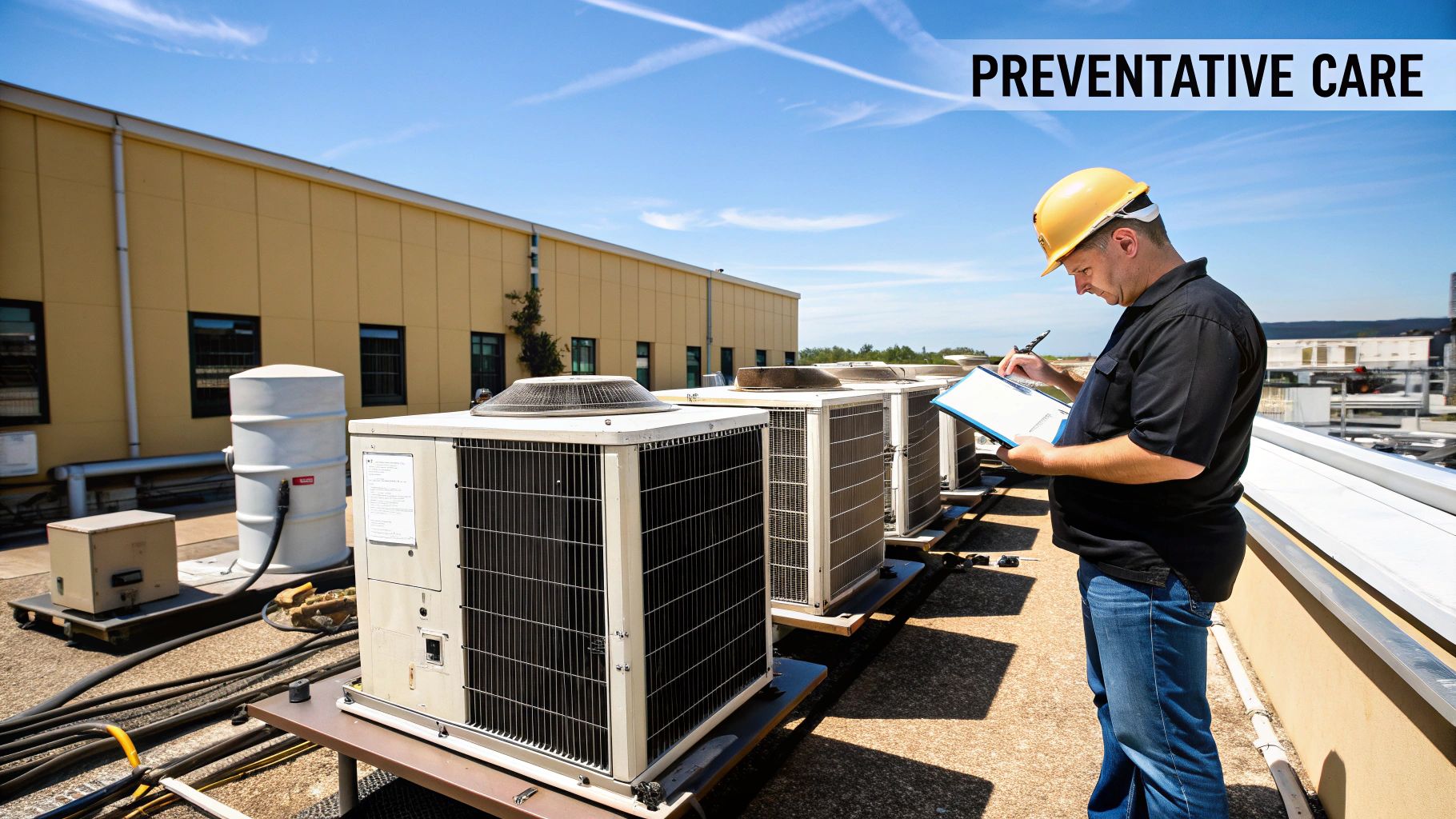 Commercial HVAC Preventative Maintenance