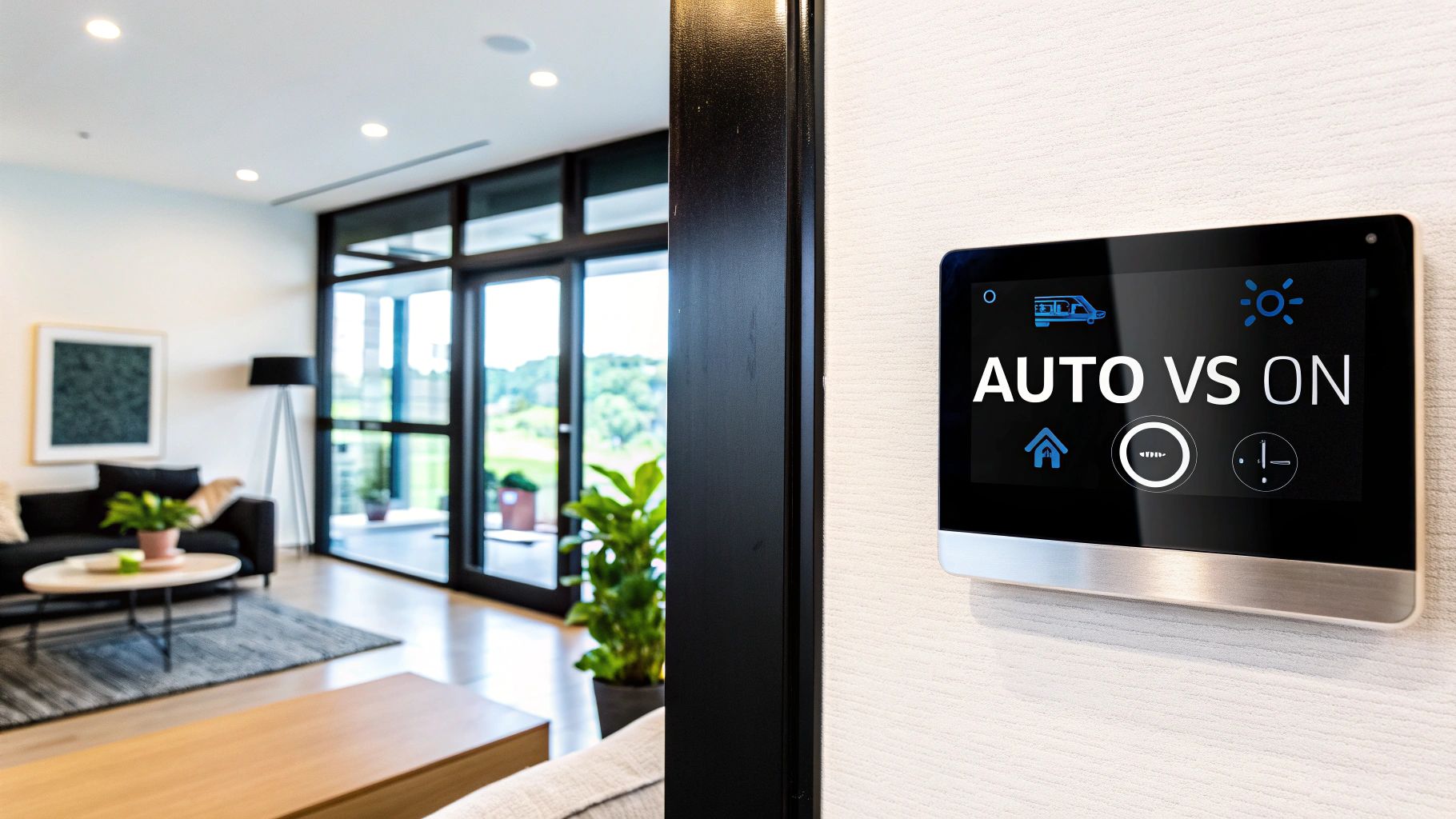 Auto vs On Fan Thermostat Settings