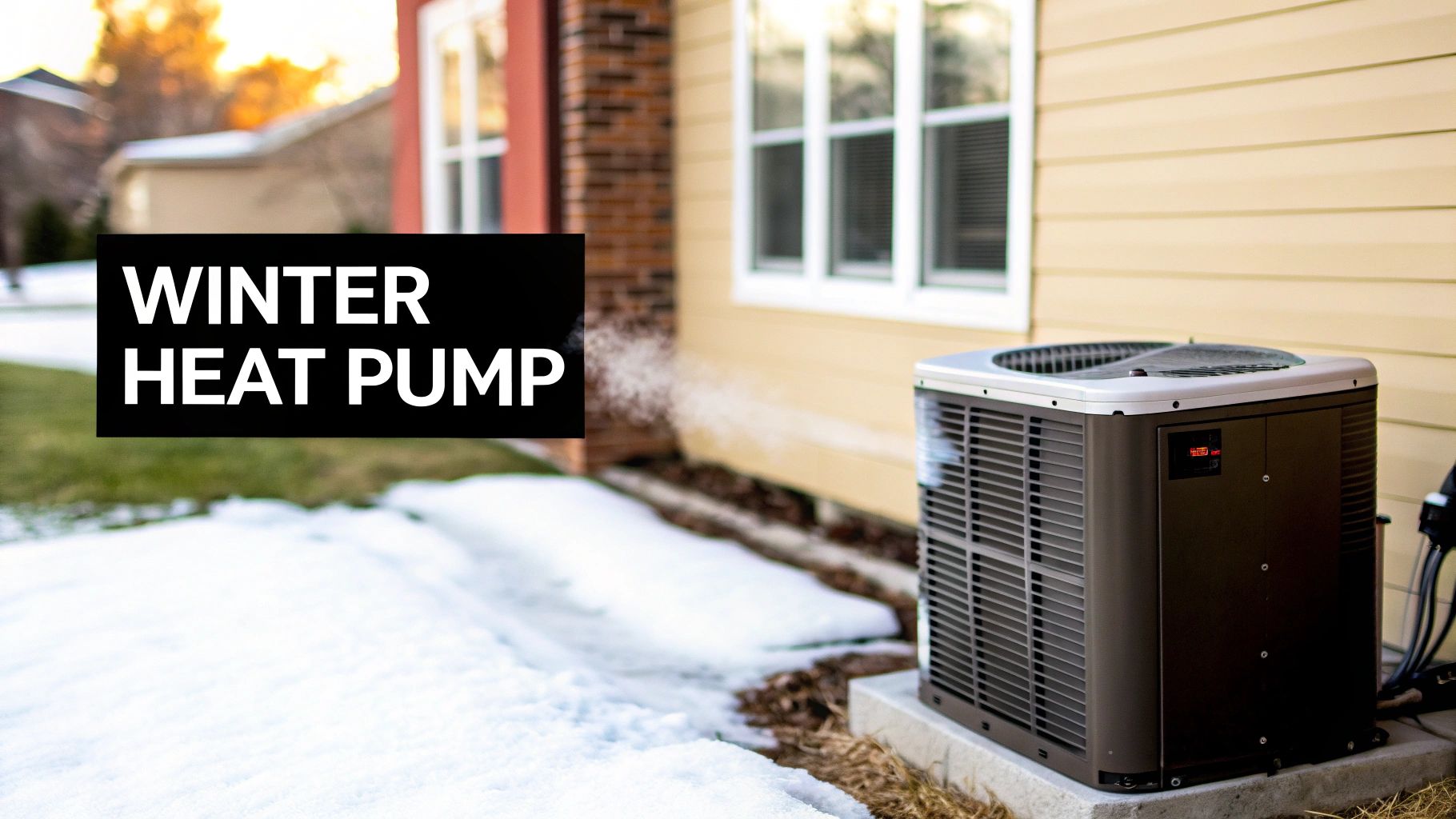 How Heat Pumps Work in Winter