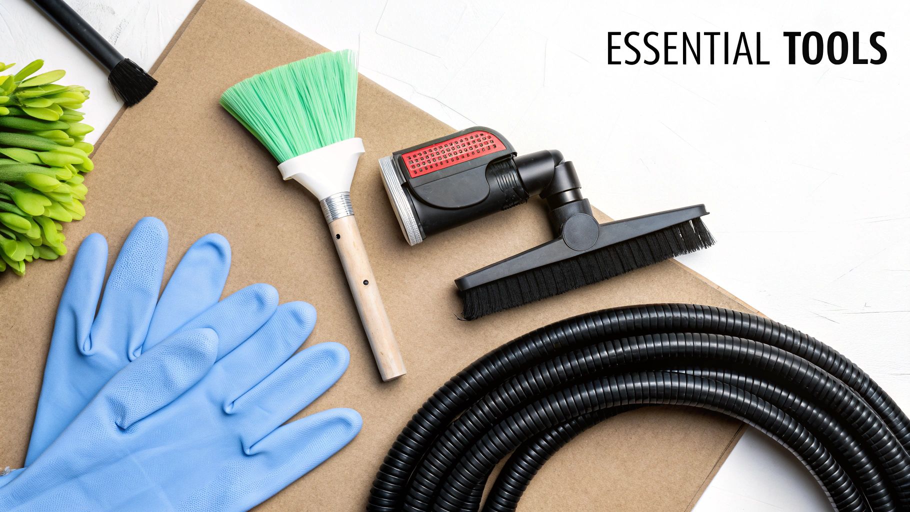 air duct cleaning DIY tools