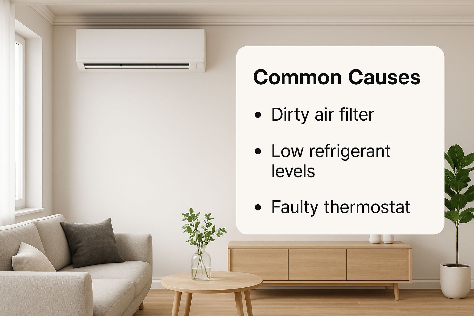 common causes for AC cycling