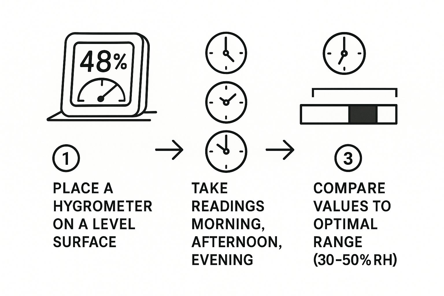 How to Accurately Measure Your Home's Humidity graph