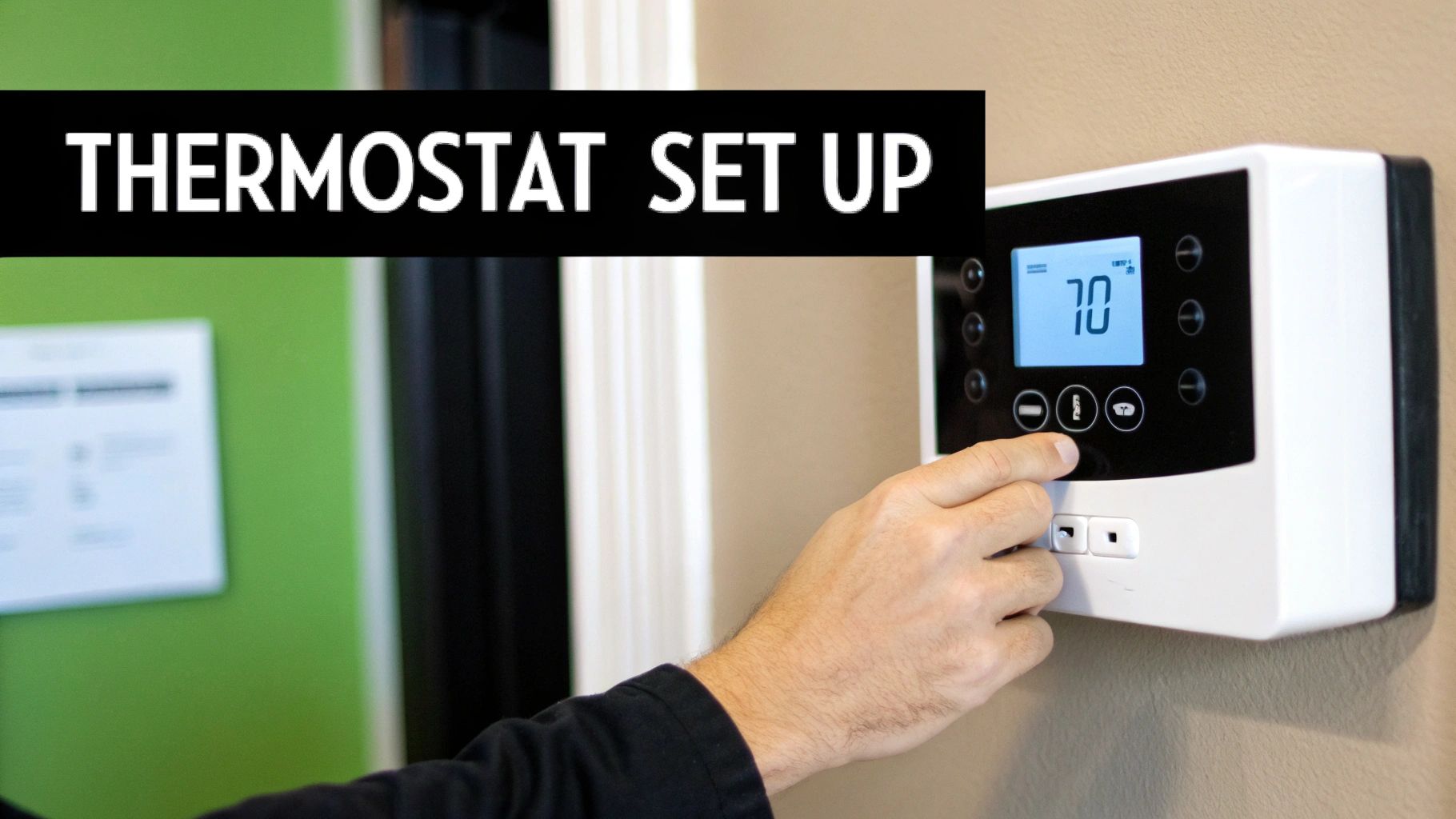 thermostat setup