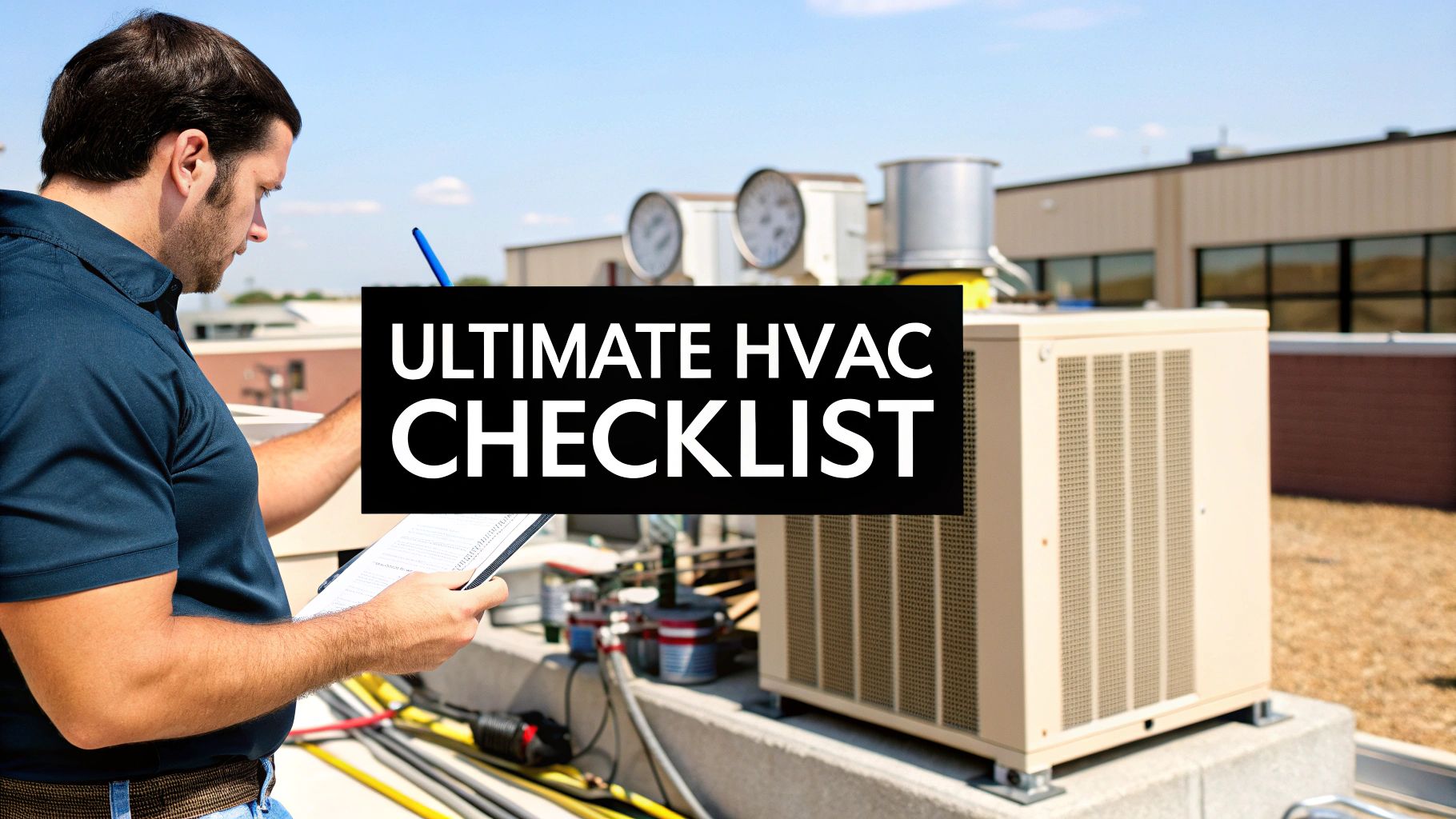The Ultimate Commercial HVAC Maintenance Checklist for 2025