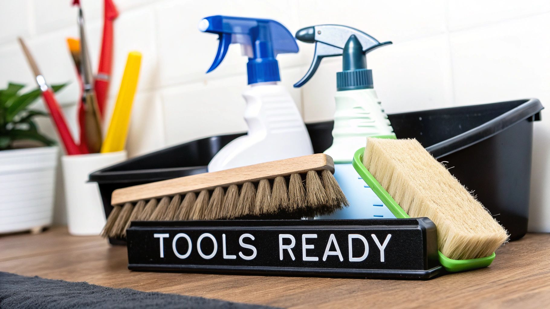 Air conditioning cleaning tools