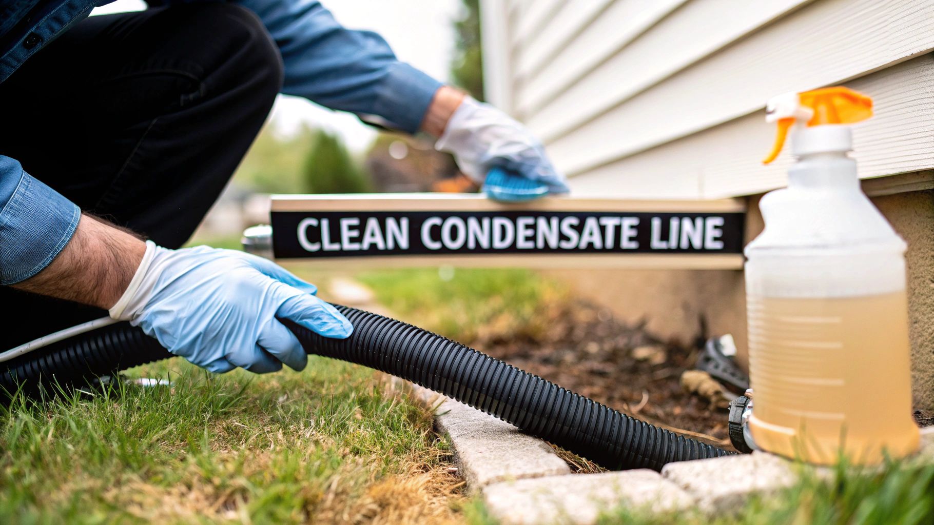 How to Clean Condensate Drain Line: Easy Steps to Clear Clogs
