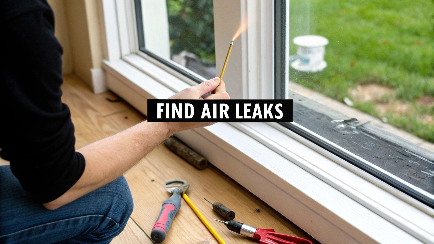 How to Find Air Leaks