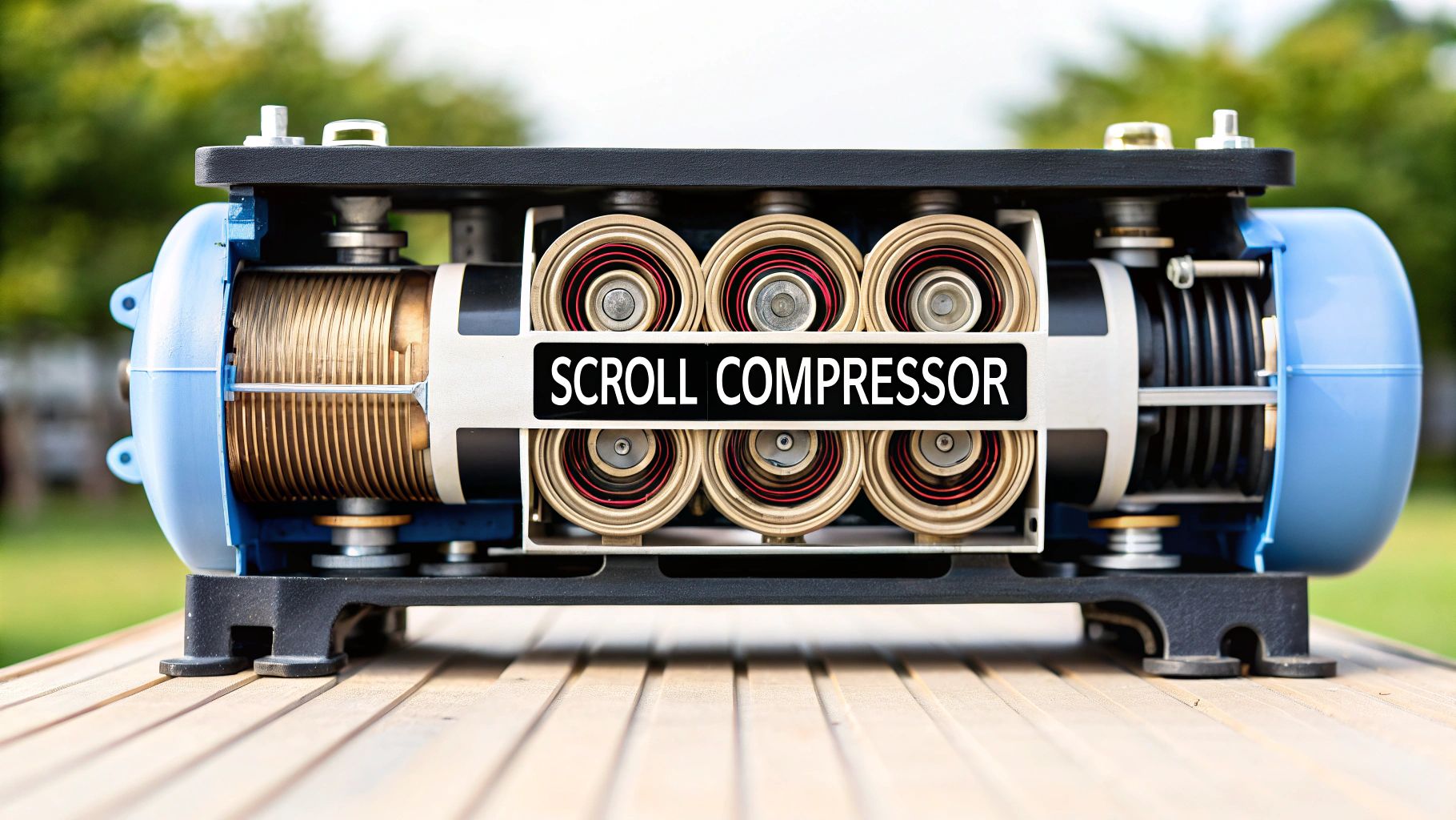 What Is a Scroll Compressor an HVAC Explainer