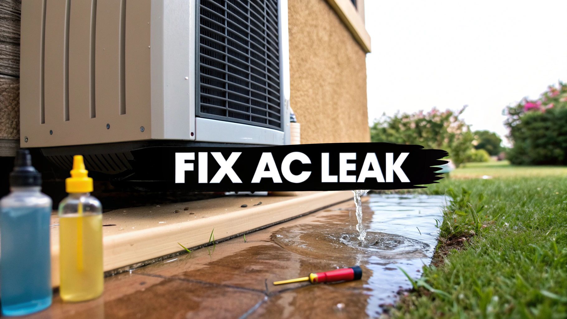 Central AC Is Leaking Water