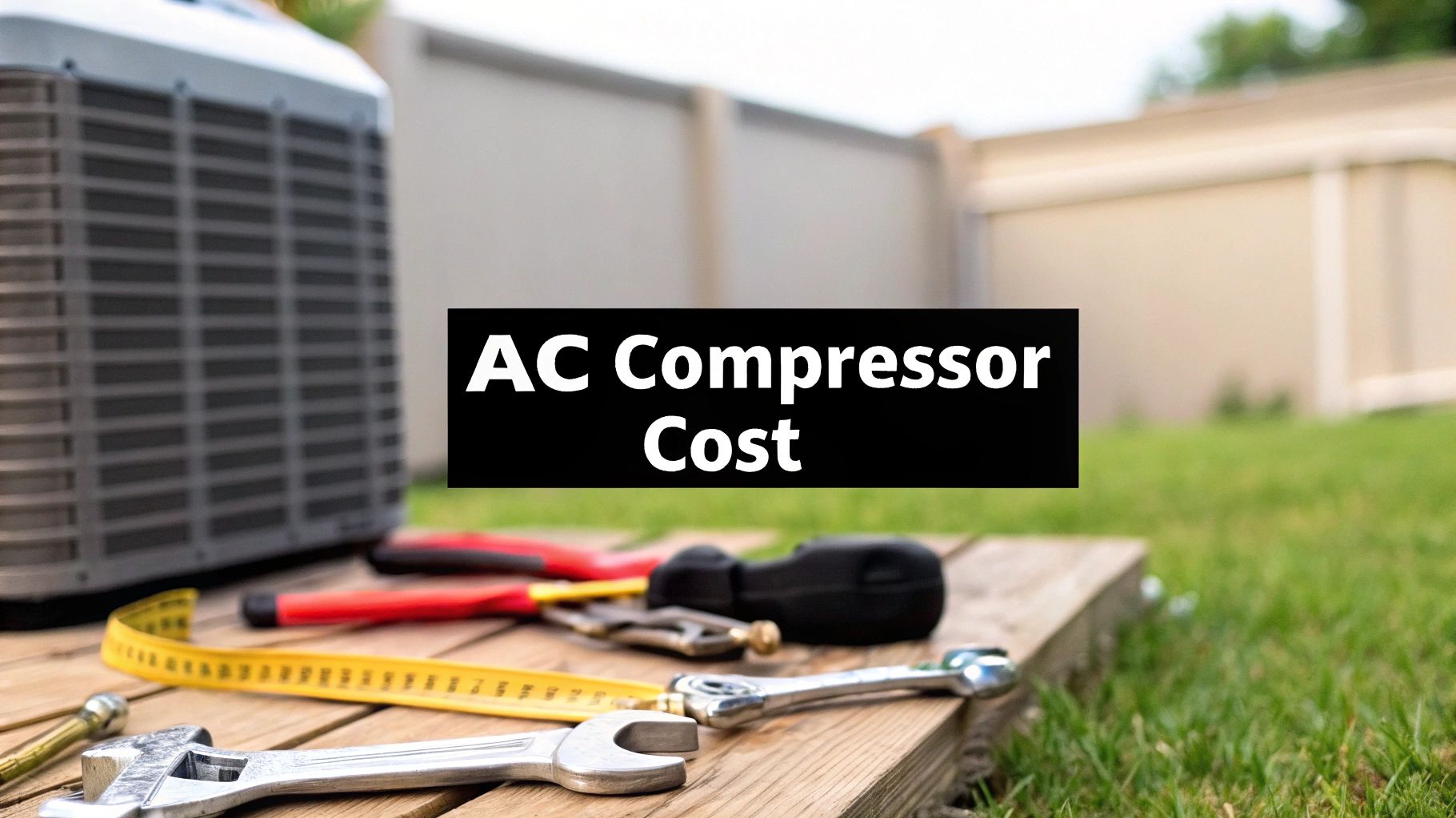 AC Compressor Replacement Cost Guide