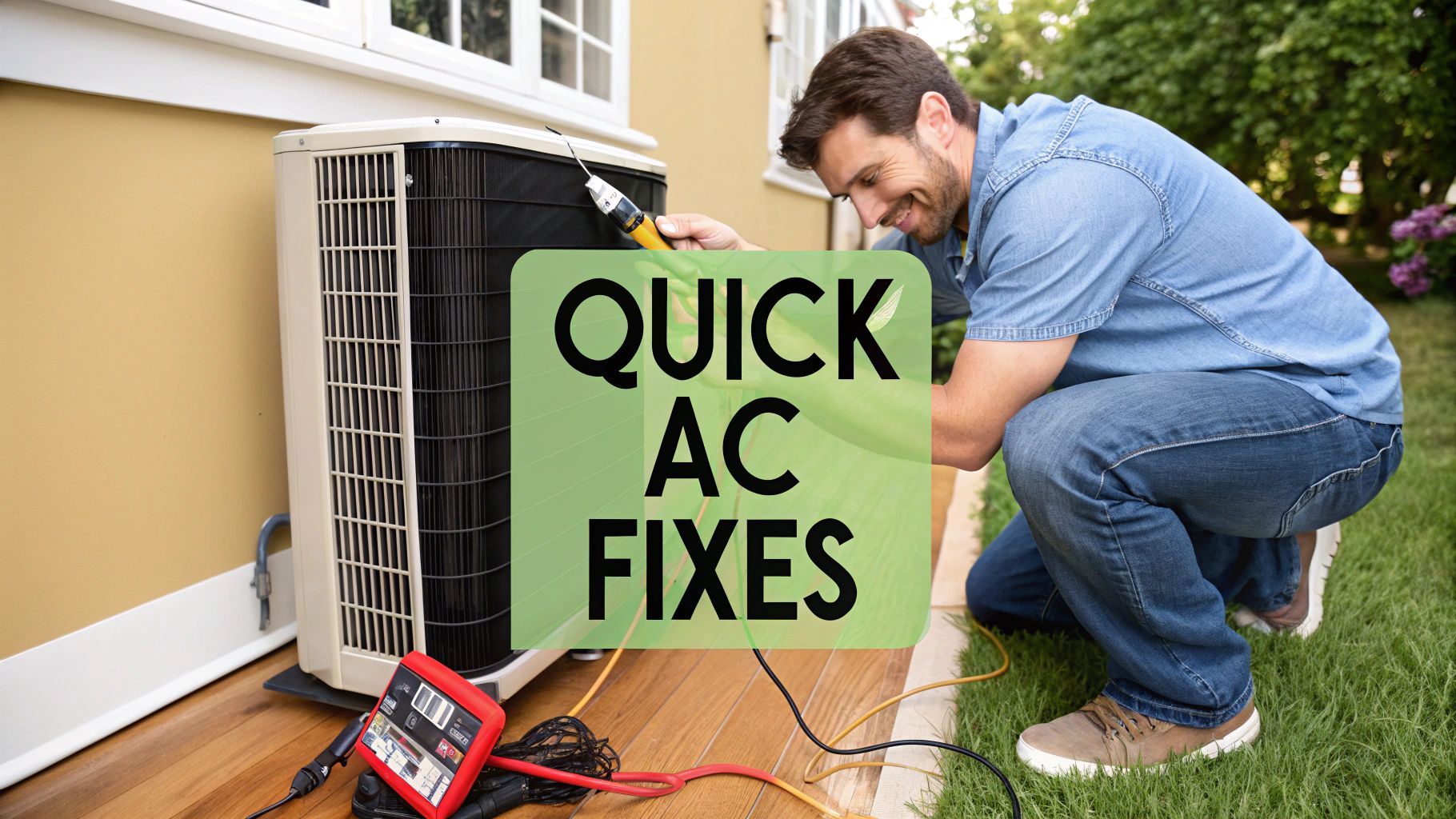 Air Conditioner Not Working? Quick Fixes You Can Try