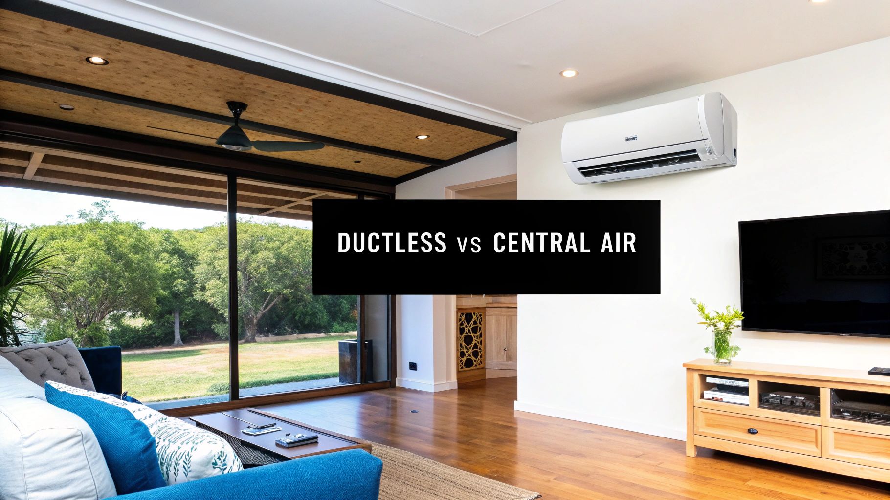 Ductless vs Central Air