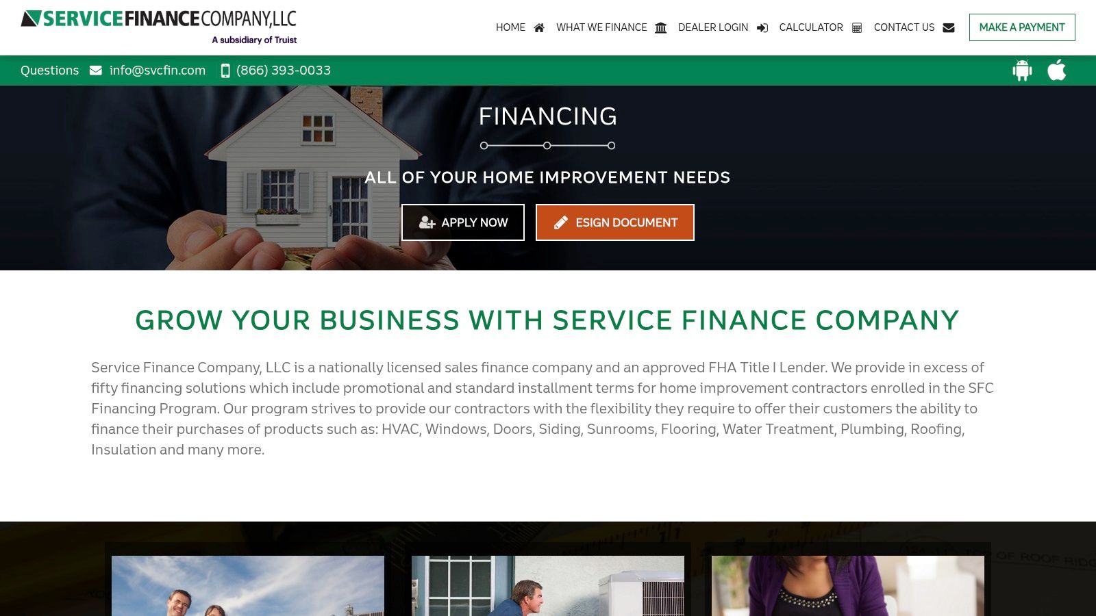 Service Finance Company (SFC)