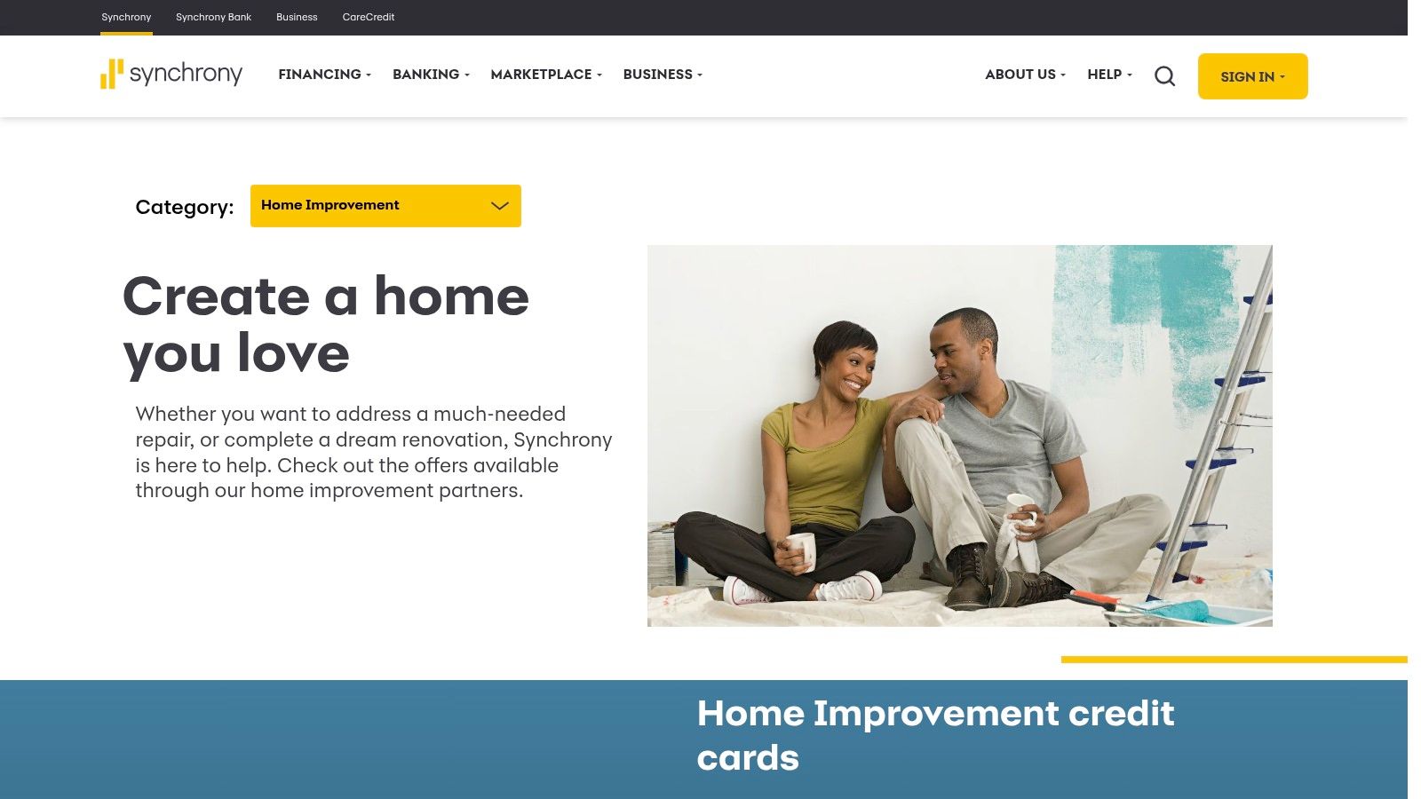 Synchrony — Home Improvement Financing Marketplace