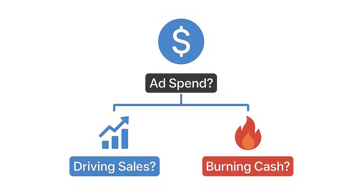 Infographic about acos on amazon