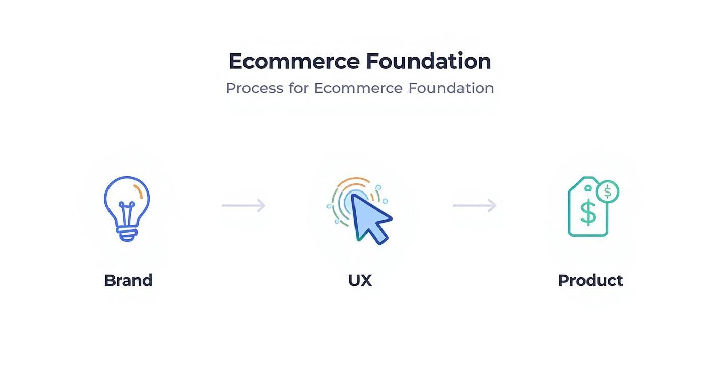 Infographic about how to grow ecommerce business