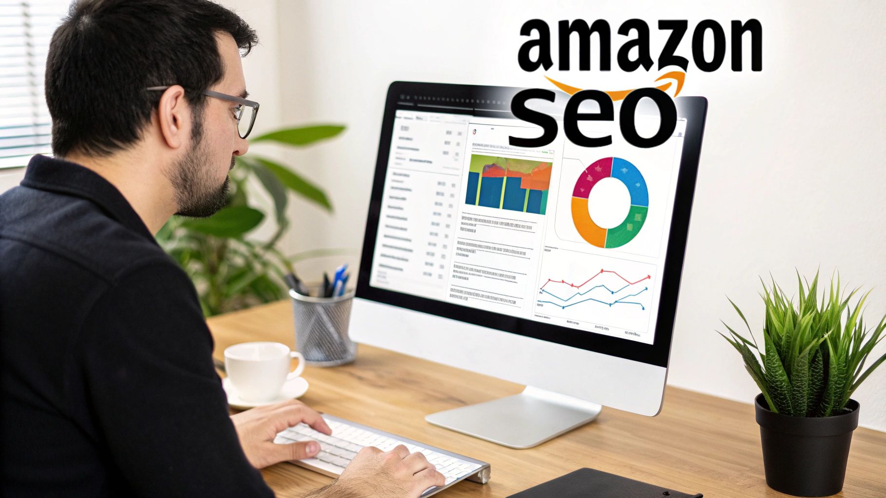 A screenshot of the Amazon Seller Central dashboard showing various performance metrics.