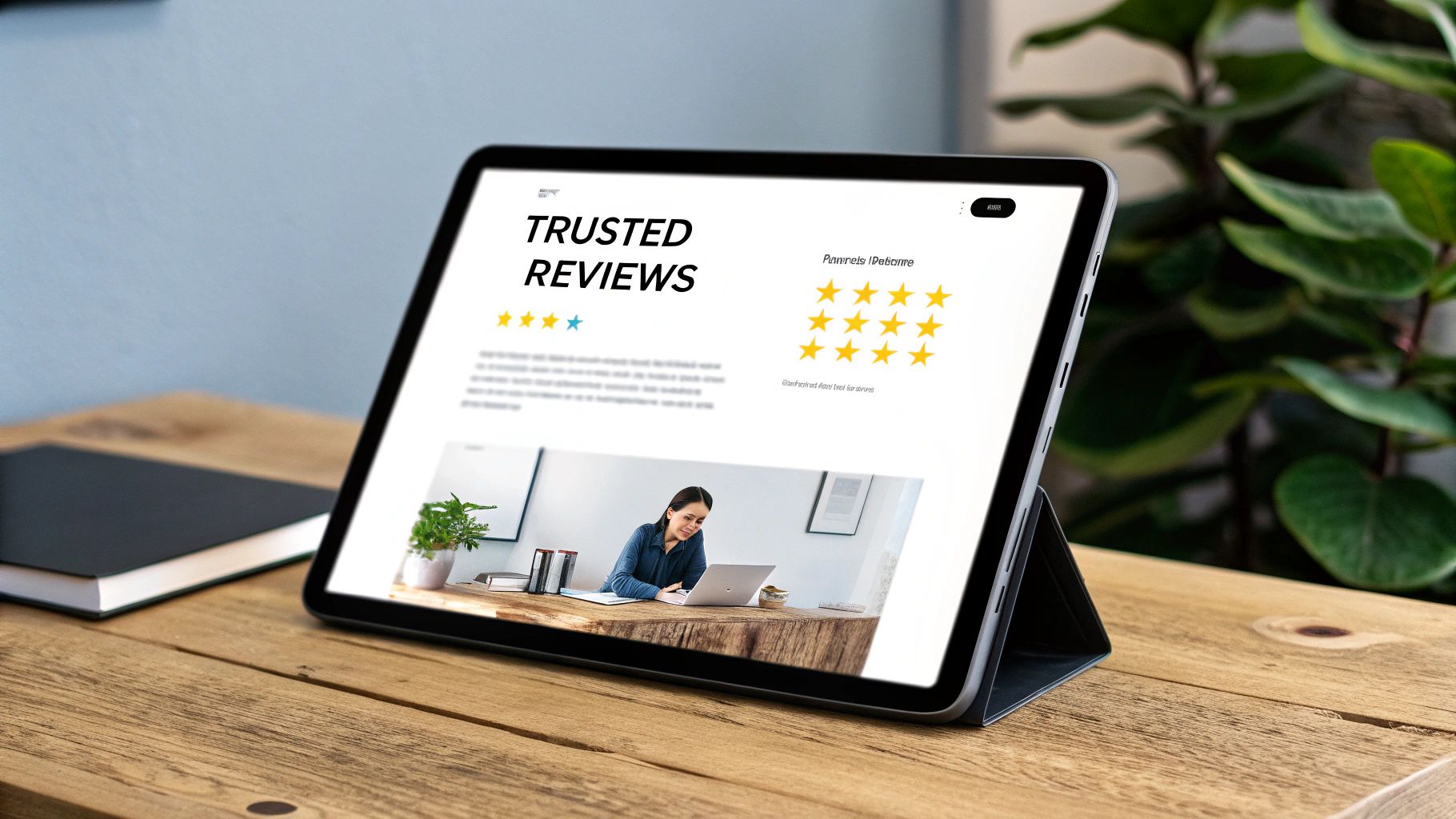 A visual representation of upselling, showing a customer choosing a larger, premium product over a standard one.