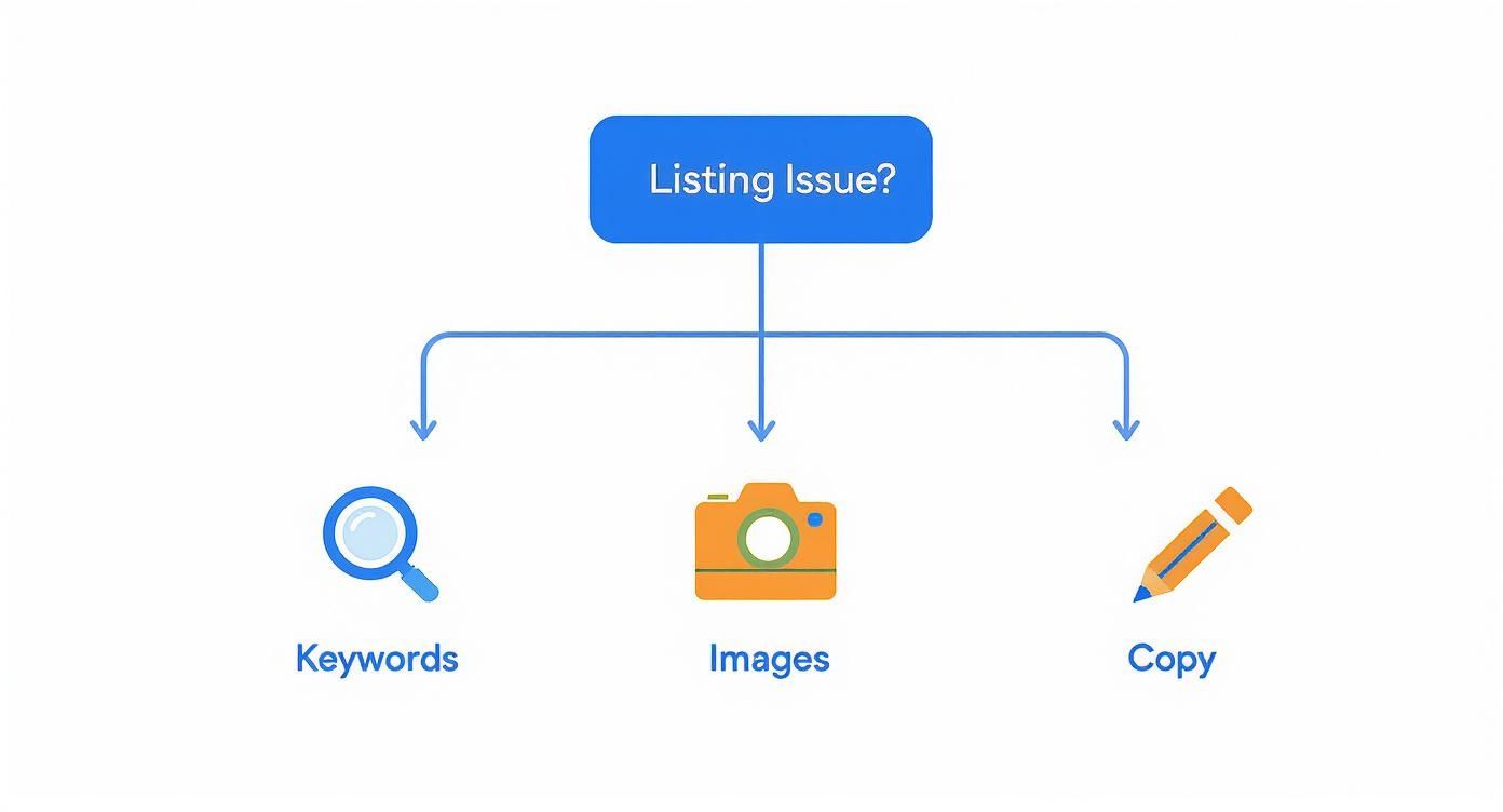 Infographic about how to increase sales on amazon