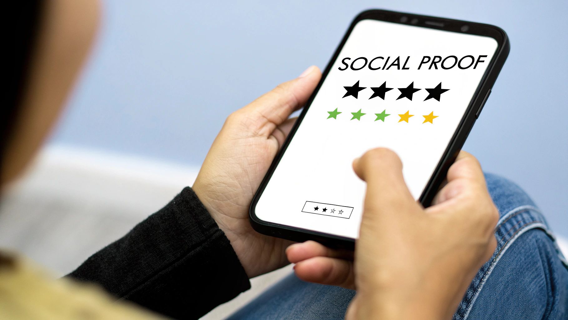 Infographic showcasing Social Proof and Trust Signals