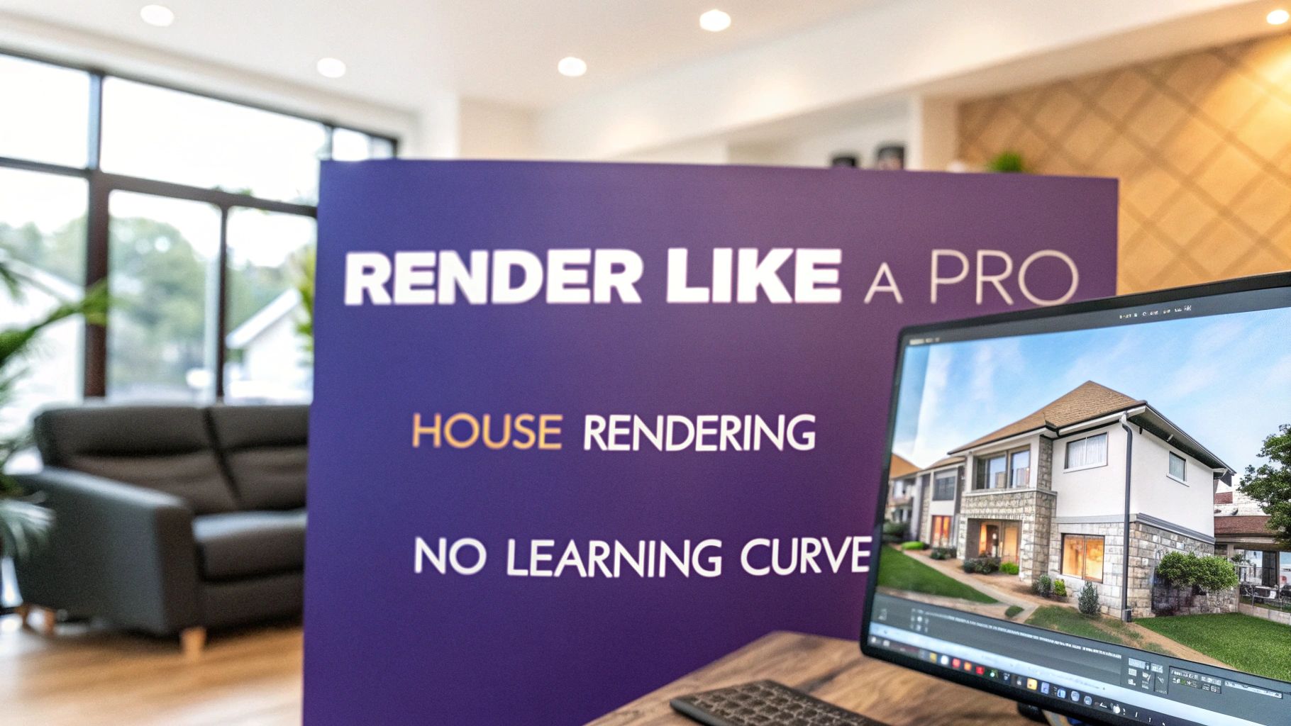 How to Render a House Like a Pro Without the Learning Curve
