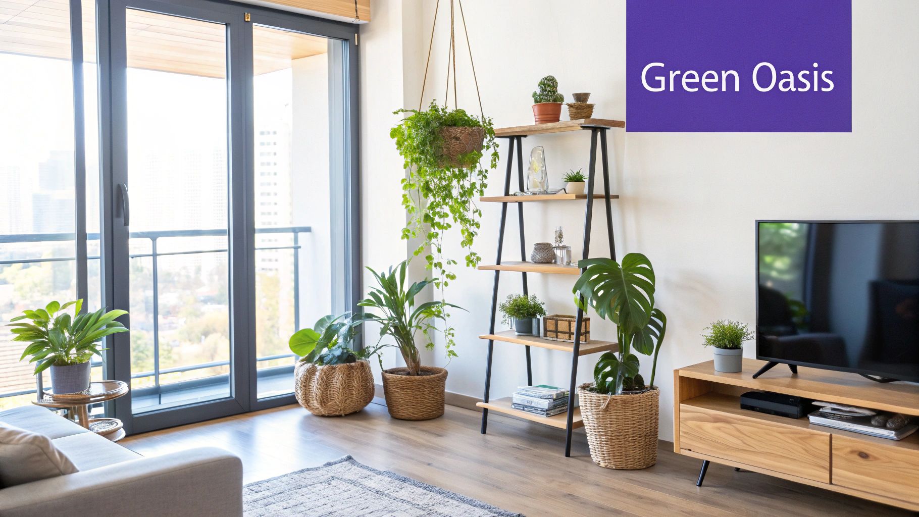 Plant Corner and Greenery Integration