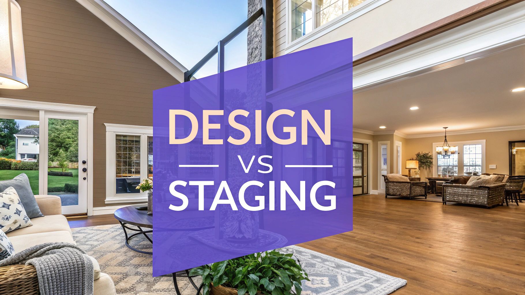 Interior Design and Staging: interior design and staging differences explained