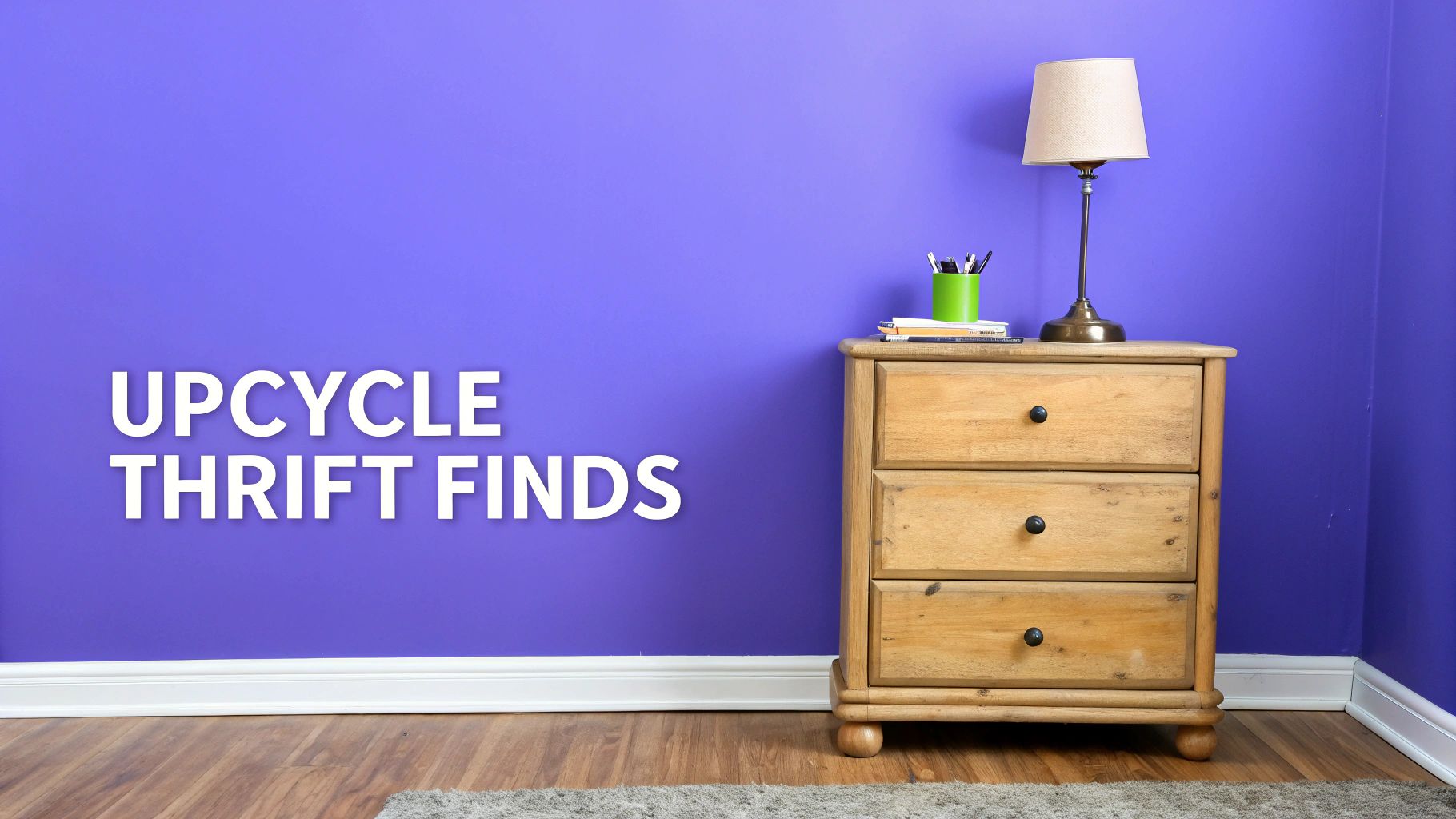 DIY Thrifted Furniture Upcycling