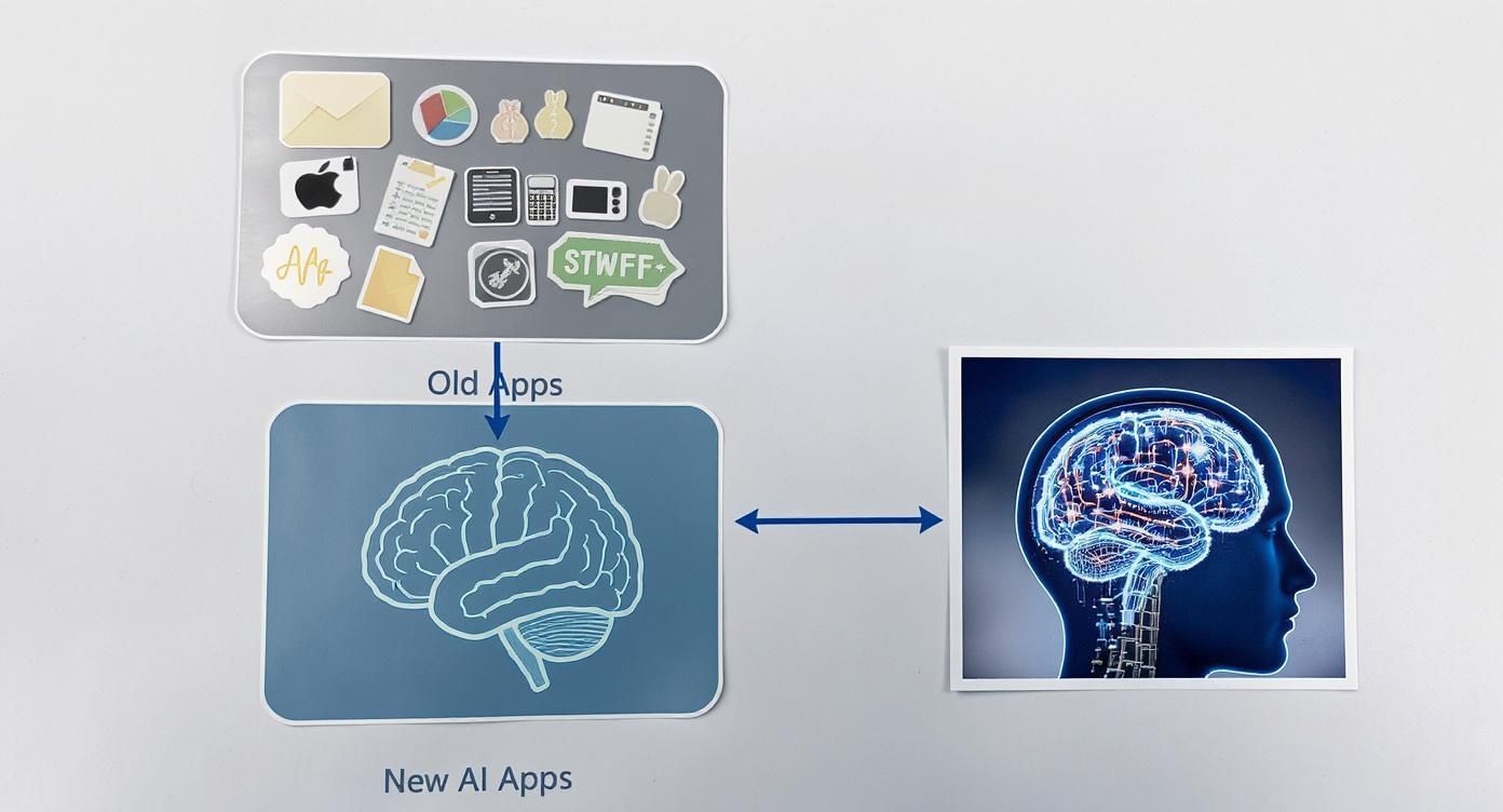 Infographic about furniture arrangement app