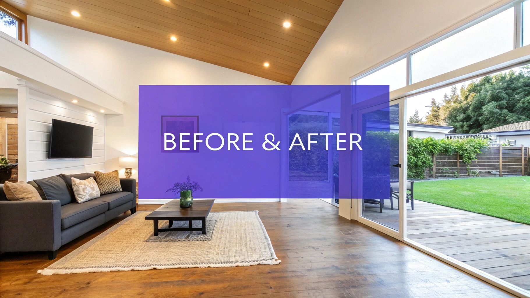 Real Estate Photography Before and After Stunning Listing Transformations