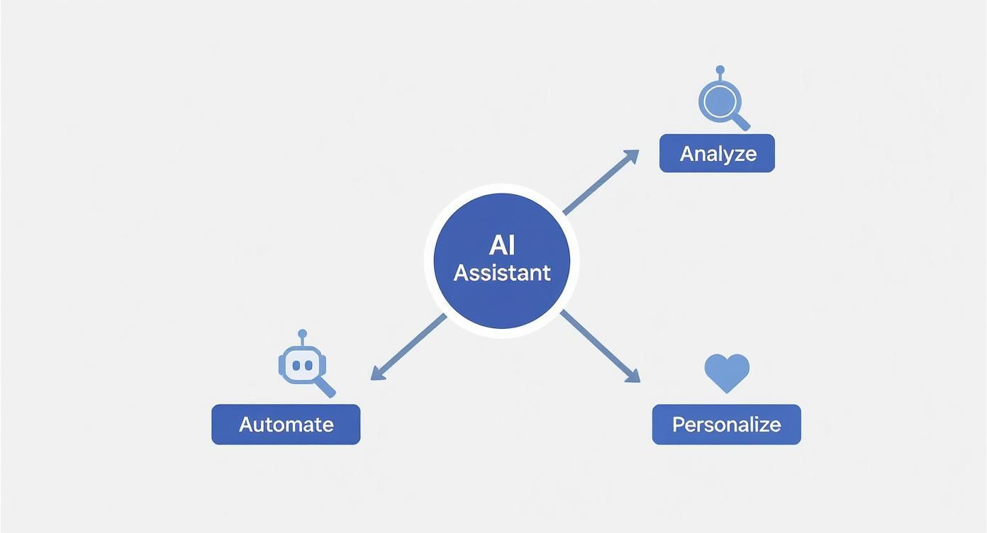 Infographic about ai for real estate marketing