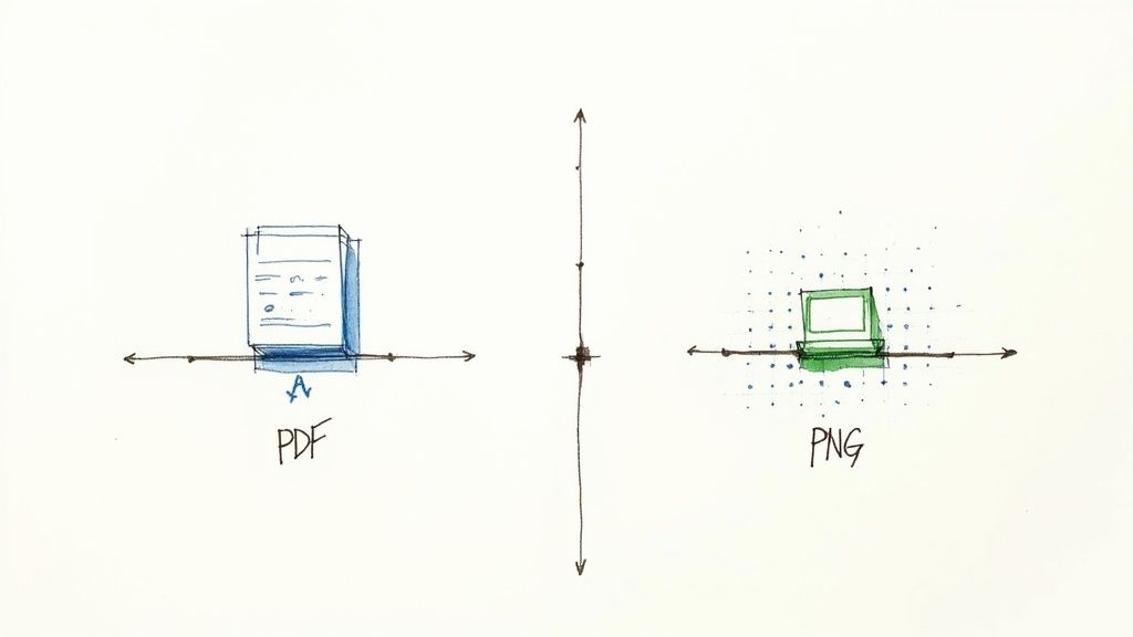 Icon PDF PNG Choosing the Right Format