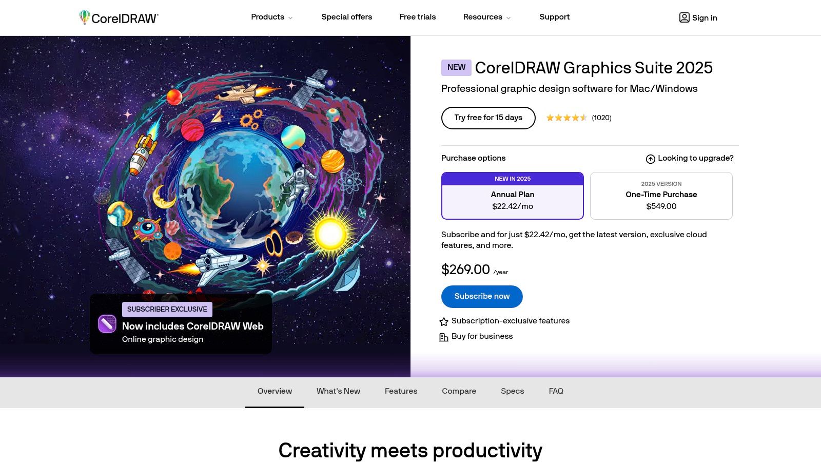 CorelDRAW Graphics Suite 2025