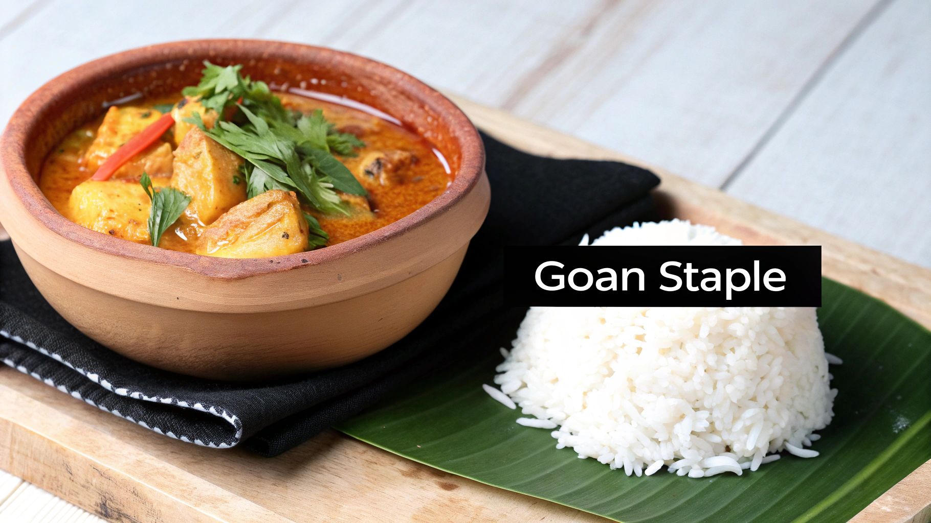 Fish Curry Rice (Xitti Kodi)