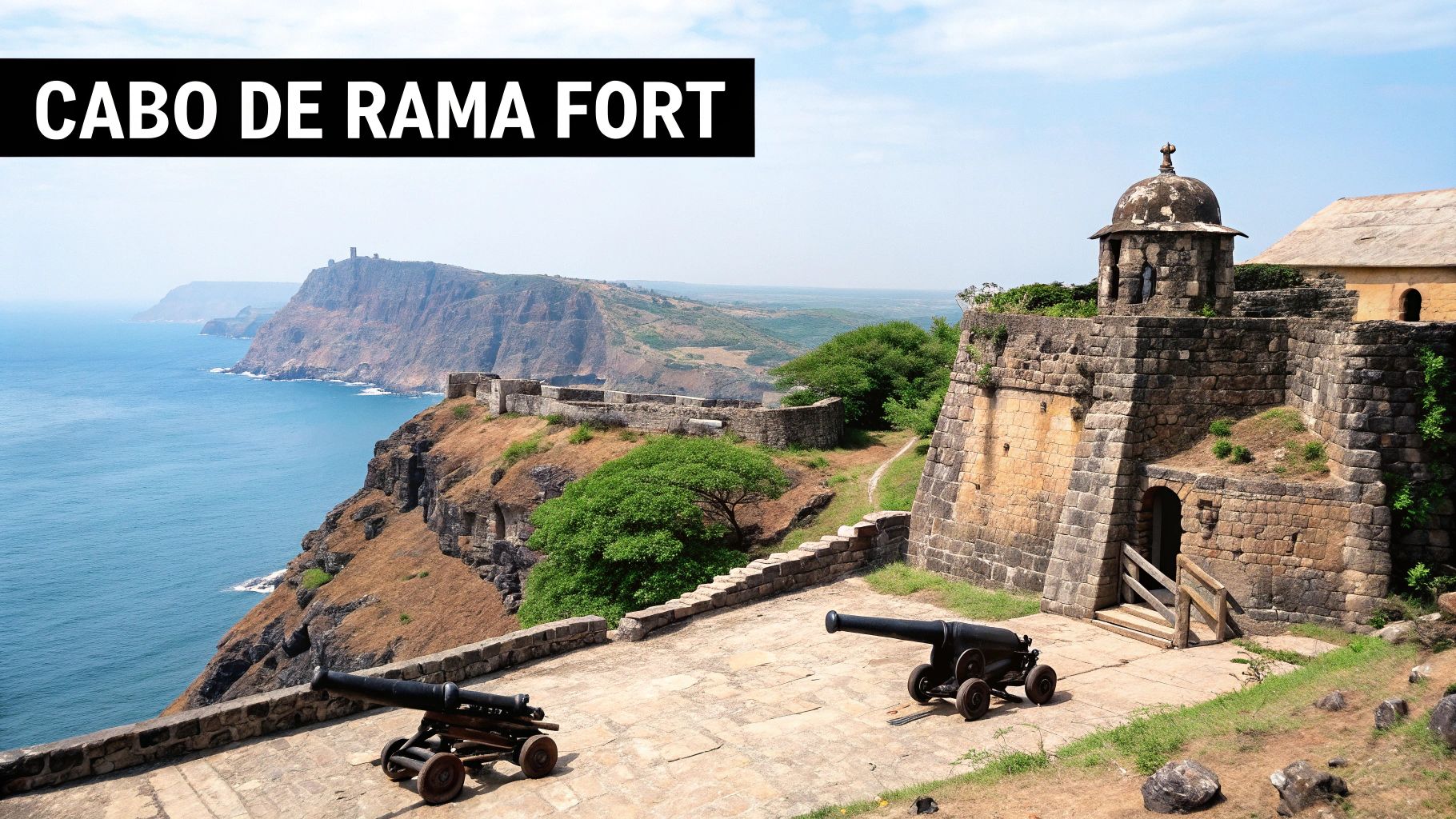 10 South Goa Best Places to Visit: Your 2025 Ultimate Guide 2 Cabo de Rama Fort