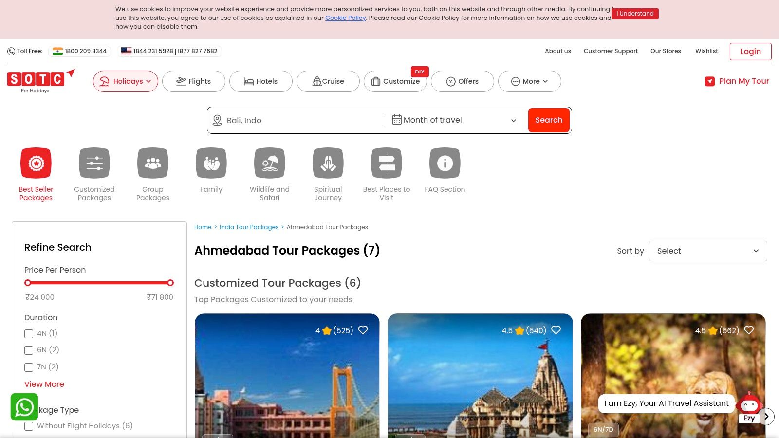 7 Best Family Tour Packages from Ahmedabad for 2025 1 SOTC