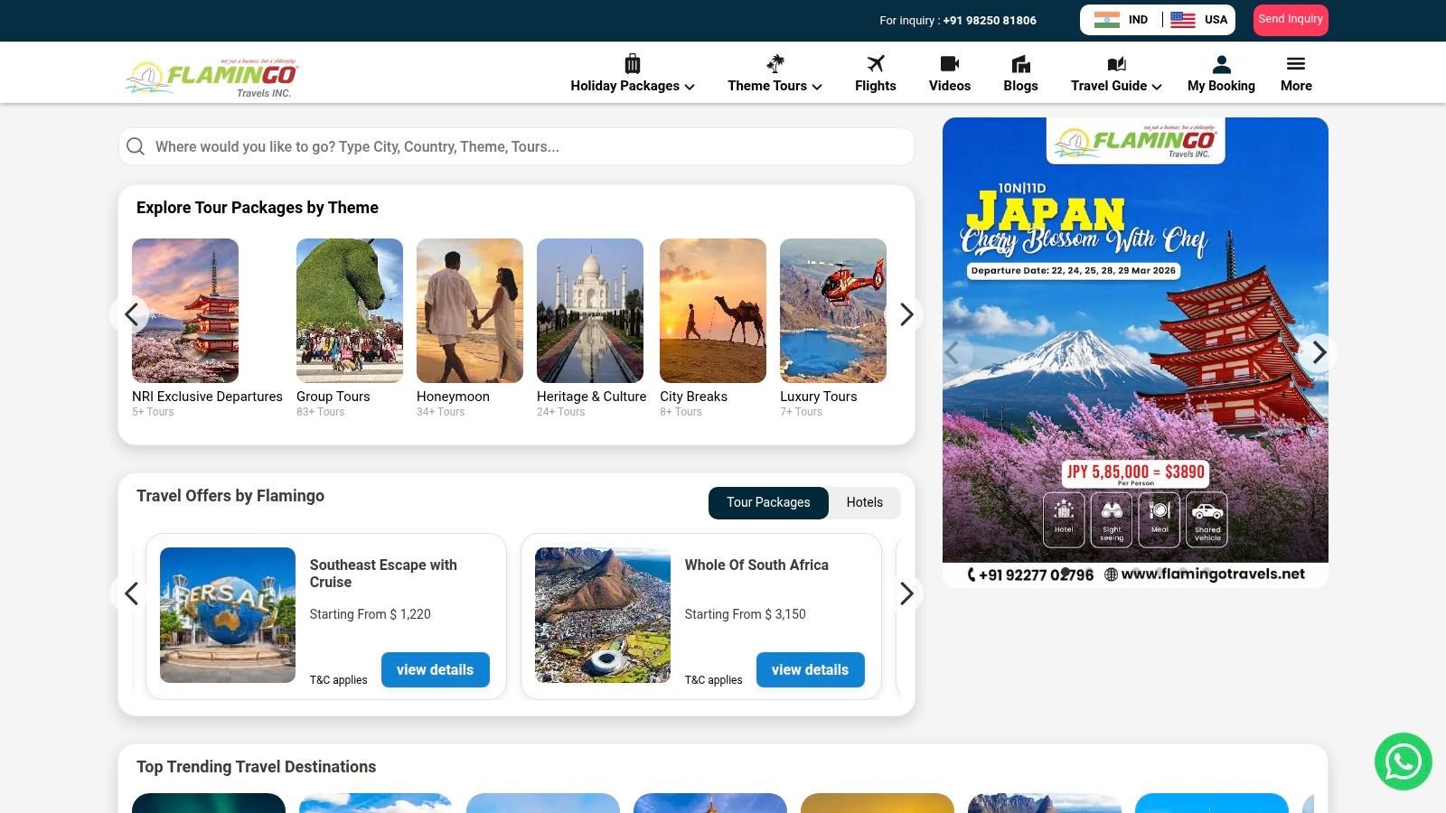7 Best Family Tour Packages from Ahmedabad for 2025 4 Flamingo Transworld (Flamingo Travels)